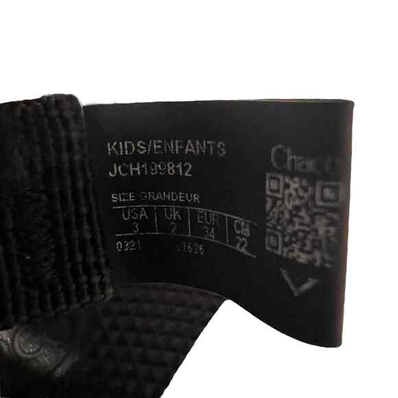 Chaco Z1 Ecotread Kids Tie Dye Strappy Sandals Size 3 Back to School - Picture 8 of 8